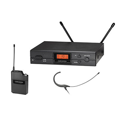 Audio-Technica ATW-2192AI 2000 시리즈 무선 헤드웨어 마이크 시스템 - size: Long Omni Condenser Headworn System