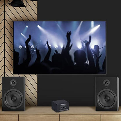Audio Switcher 3.5mm 2 in 1 Out/1 in 2 Out A/B Switch Stereo Audio Splitter Box with No Distortion 3.5mm Jack for Switching Between Computer Speakers and Headphones - size: 3.5mm jack