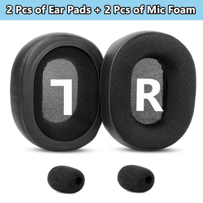 Ear Force Stealth 700 Cooling Gel Earpads Replacement Compatible with Turtle Beach Ear Force Stealth 700, 450, 420X, 600, 500P, PX3,PX5,X12,Ear Force XO Seven Gaming Headset Ear Pads Cushions Black
