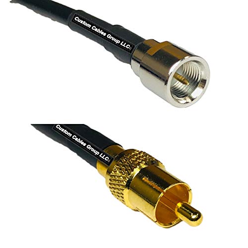 10 feet RG58 FME Male to RCA Male RF Pigtail Coaxial Cable