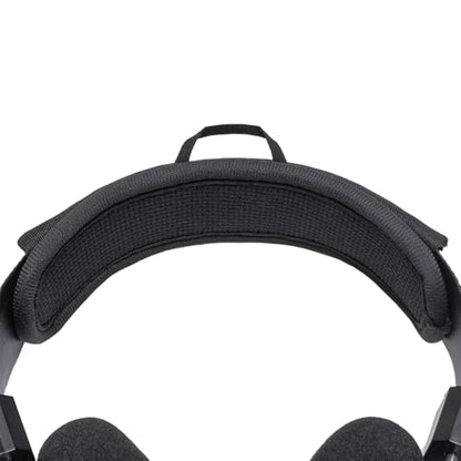 Headband Cushion Cover Compatible with Grado SR60x, SR80x, SR60e, SR80e, SR60i, SR80i, SR60, SR80 Headphones, 6mm Thick Soft Cushion, No Wobble Zipper Slider, with Hanging Loop