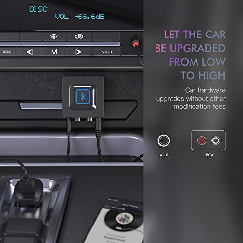 Esinkin Wireless Audio Receiver for Music Streaming Sound System Works with Smart Phones, Tablets and Car, Wireless Adapter for Speakers - size: Small
