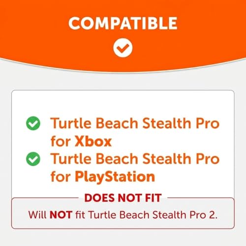 WC Freeze Stealth Pro - Cooling Gel Earpads for Turtle Beach Stealth Pro 1 | Made by Wicked Cushions | Boost Comfort, Durability, Thickness & Sound Isolation | Black Camo - color: Black Camo