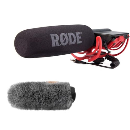 Rode VideoMic with Fuzzy Windjammer Kit