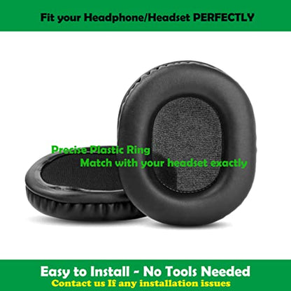 Professional Replacement Earpads Cushions Compatible with JVC HA-S90BN HA-S70BT Headphones Ear Pads with Softer Protein Leather/Memory Foam