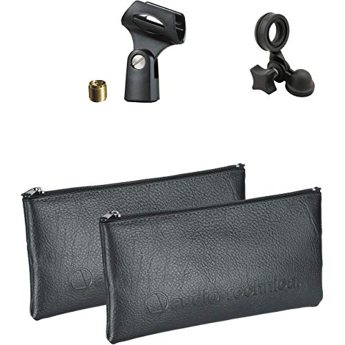 Audio-Technica AT2041SP Professional Studio Condenser Microphone Pack, Black