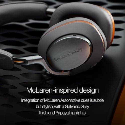 Bowers & Wilkins Px8 Over-Ear Wireless Headphones, McLaren Edition - color: McLaren Grey