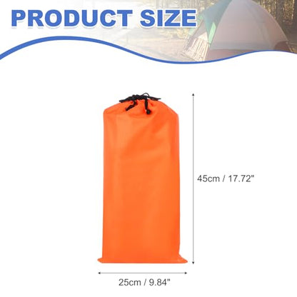 Tripod Monopod Case Bag, Oxford Cloth Orange 18 x 10 Inch - size: 18x10 Inch