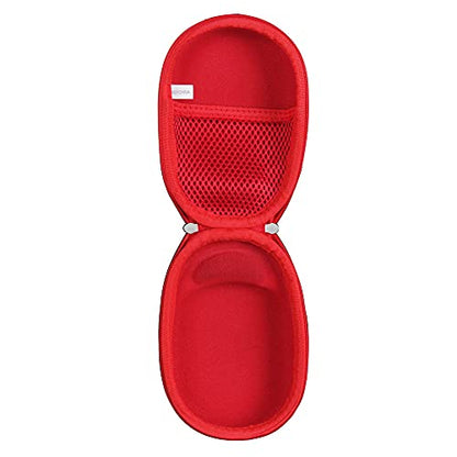adada Hard Travel Case for JBL Clip 4 /JBL Clip 5- Portable Mini Bluetooth Speaker (Red) - color: Red
