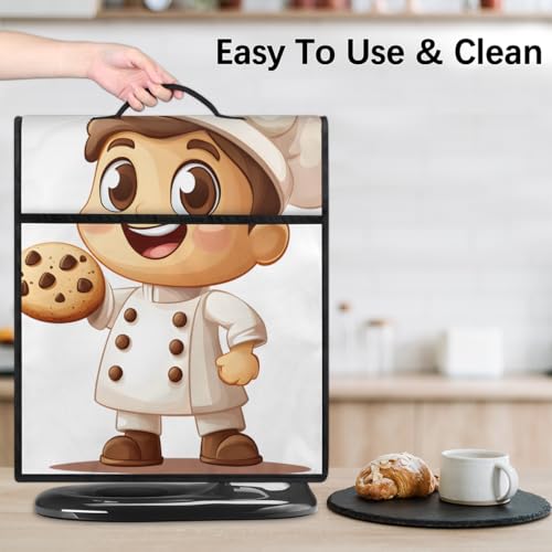 Kitchen Aid Mixer Cover Compatible with 6-8 Quarts, Cover for Ktchen Aid Stand Mixer, Kitchen Aid Dust Cover for Mixers, Kitchen Aid Bowl Lift Mixer Appliance Covers - color: Lovely baker