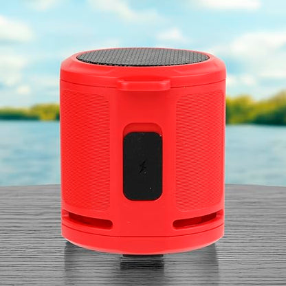 Altec Lansing HydraMicro - Waterproof Bluetooth Speaker, Lightweight & Portable Speaker for Travel & Outdoor Use, Red - color: Red, style: HydraMicro