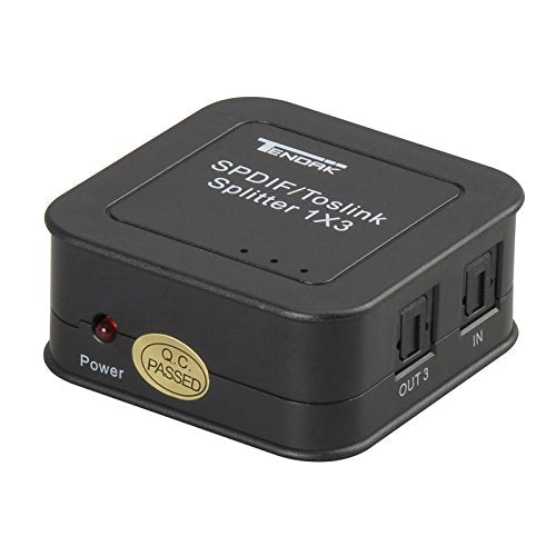 Tendak Digital Optical Splitter 1 in 3 Out for TV