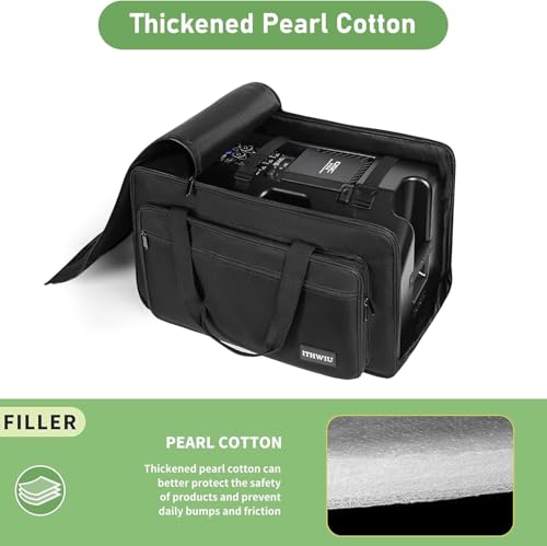 Speaker Carrying Bag for ALTO TX410 350W 10" with Thickened Sponge Heavy-Duty Speaker Tote Bag, Black - size: For ALTO TX410 10"