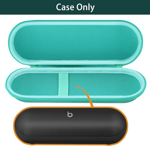 Aenllosi Hard Case for Beats Pill - Speaker Mint Green | EVA case construction, Water-resistant design, Dust-resistant design, Case only - color: Mint Green