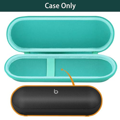 Aenllosi Hard Case for Beats Pill - Speaker Mint Green | EVA case construction, Water-resistant design, Dust-resistant design, Case only - color: Mint Green