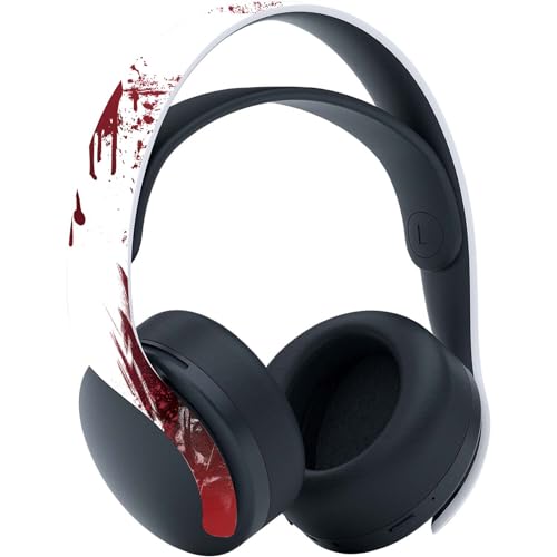 PlayVital Full Set Skin Decal for ps5 Console Disc Edition, Vinyl Sticker Decal Cover for ps5 Controller & Charging Station & Headset & Media Remote - Blood Zombie - color: Blood Zombie