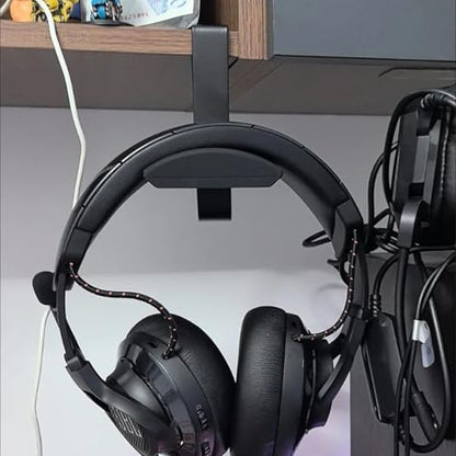 Space Saving Clamp Mount Headphone Holder for Gaming and Office Desks Universals Headsets Stand with Quick Installation