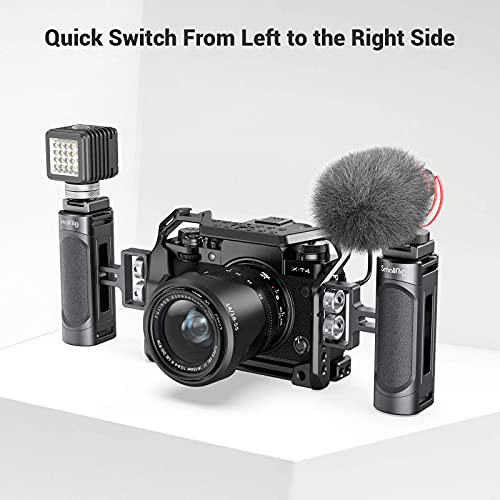 Bundle: SmallRig Mini Side Handle and SmallRig Shotgun Mic for Camera