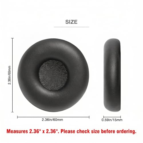 Ear Pads Compatible with Uconnect Headphone Cover Pads for Dodge Grand Caravan Durango Journey, Chrysler Town & Country Pacifica Pinnacle, Honda Pilot, Jeep Grand Cherokee U-Connect Headset