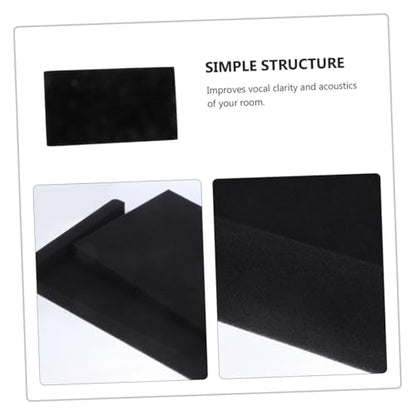 Toyvian 6pcs Monitor Pad Speaker Acoustic Isolation Sponge High Density Reduce Vibration Resonance Practical for Studio