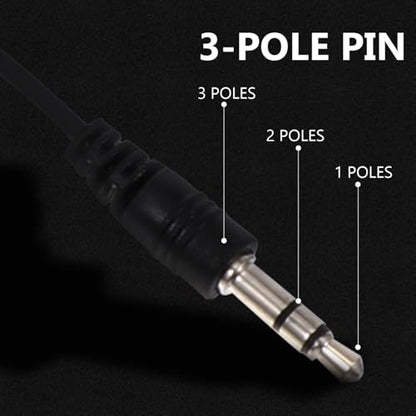 BESPORTBLE 3Pcs Lavalier Microphones for Laptop and Desktop Professional Clip Mic for Streaming Recording and Video Chat Easy to Use Compact Design