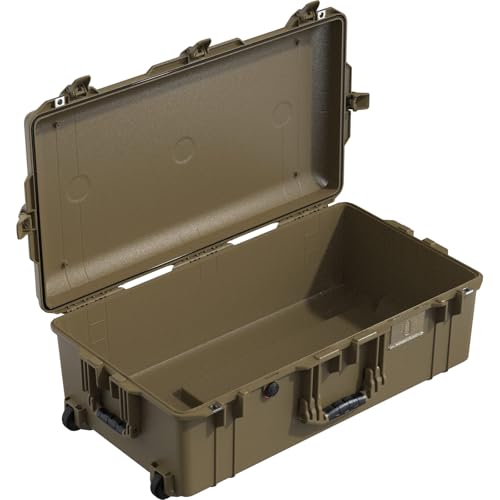 Pelican Air 1615 Multi-Purpose Hard Case no Foam (Empty Case) for Camera, Drone, Equipment, Gear, Electronics, Overlanding, Camping, Travel and Pistol (OCP Tan) - color: OCP Tan, size: No Foam (Empty Case)