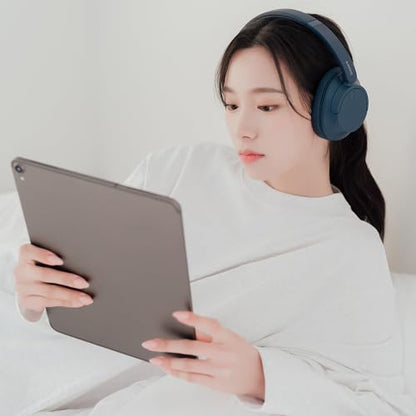 Sony WH-CH720NL Noise Canceling Wireless Bluetooth Headphones - Built-in Microphone - up to 35 Hours Battery Life and Quick Charge - Navy Blue - color: Blue