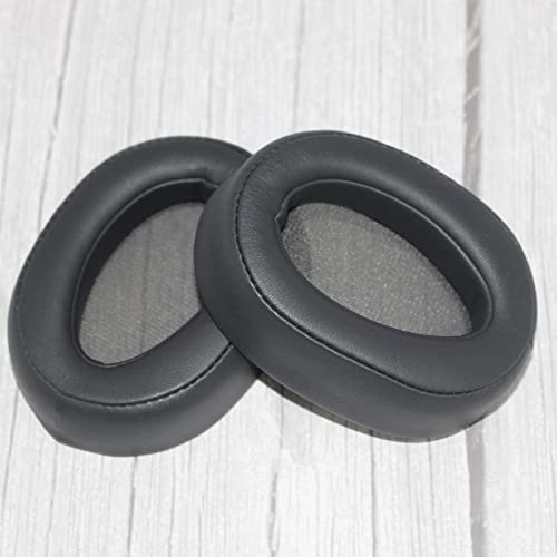 WH-H900N Replacement Ear Pads Protein PU Leather Ear Cushion Compatible with Sony WH-H900N and MDR-100ABN Headphones (Dark Grey) - color: Dark Grey