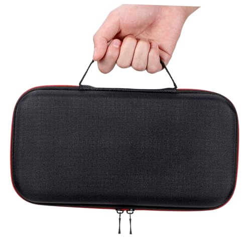 SUPVOX Case: Handheld Dual Mic Travel Storage Bag - Hard EVA Mic Storage Bag with Thick Sponge - Portable Travel Carrying Case for and Other Accessories