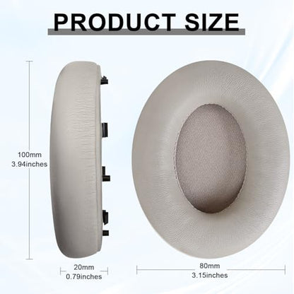 Replacement Ear Pads for Sony WH-1000XM4 (WH1000XM4) Over-Ear Headphones, Ear Cushions, Headset Earpads, Ear Cups Cover with Soft Protein Leather (Gold) - color: Gold