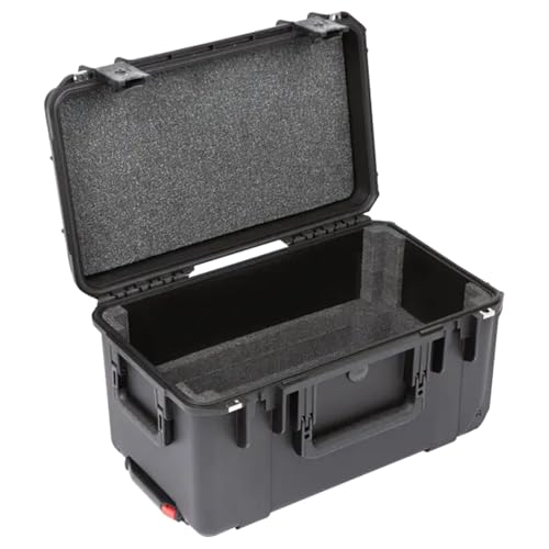 SKB iSeries 3U Shallow Fly Rack Waterproof Polypropylene Hard Case, 9 Inch - size: 3U