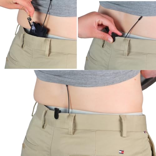 URSA Belt Pouch with Clips - Versatile Rigging for Wireless Transmitters (Black, Small) - color: Black, size: Small