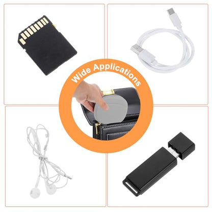 HARFINGTON Earbuds Cases, Wired Earphone Case Holder Organizer, Silicone Ear Buds Case Small for USB Cable, Earphones, Grey - color: Grey