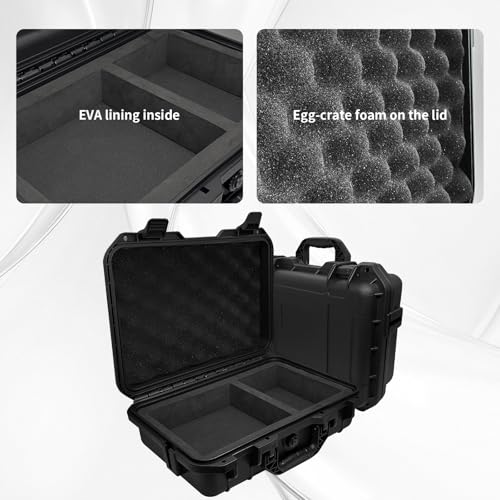 Audio Interface Carrying Case for Universal Audio Apollo Twin X DUO/Twin X QUAD/Twin X DUO Gen 2/ Twin X QUAD Gen 2, Hard Shell Travel Case Equipped with Comfort Handle