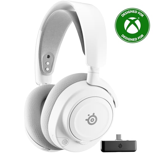 SteelSeries Arctis Nova 7X Wireless Gen 2 Gaming Headset - White - color: White, style: Xbox | PC