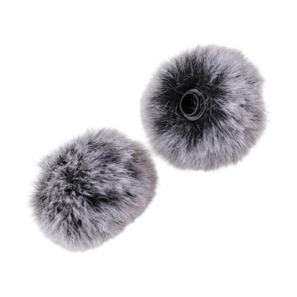 Professional Windproof Microphones Cover with Double Layer Filter Water Resistant Fiber Upgrades for Outdoor