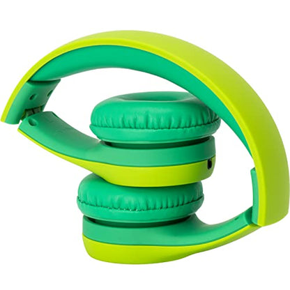 Snug Play+ Kids Headphones with Volume Limiting for Toddlers (Boys/Girls) - Green, Adult - color: Green, size: One Size