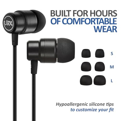 UliX Rider USB C Headphones, 5 Years Warranty, Magnetic USB-C Earbuds for iPhone 15 Pro Max Plus Samsung Galaxy S23 Ultra S22 S21 FE S20 Z Flip 3 Fold 4 A53 A54, USB Type C Earphones for iPad Pro - style: USB-C