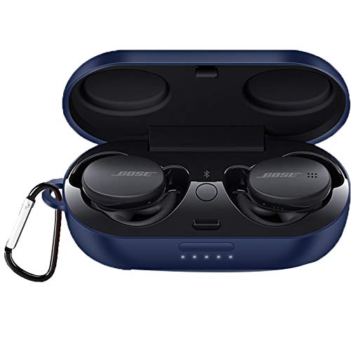 Compatible with Bose Sport Earbuds Case, Youkei Silicone Case Cover Easy Carrying Protective Case Cover Compatible with Bose Sport Earbuds (Blue) - color: Blue