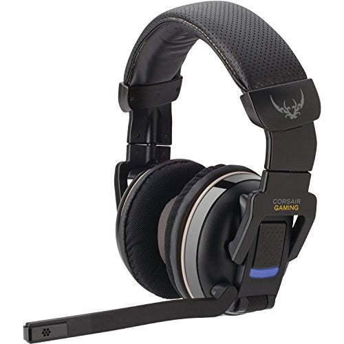 Corsair Gaming H2100 Dolby 7.1 Wireless Gaming Headset, Grey (CA-9011136-NA) - style: H2100 Greyhawk 7.1 Gaming Headset