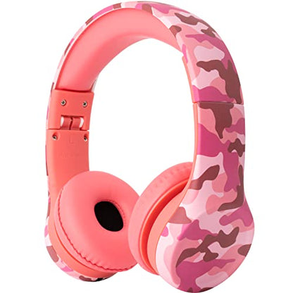 Snug Play+ Kids Headphones with Volume Limiting for Toddlers (Boys/Girls) - Pink Camo - color: Pink Camo, size: One Size