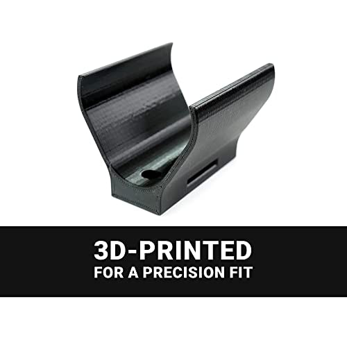 Spartan Mounts Compatible with SONOS Roam Bluetooth Speakers | Low Profile Wall Mount Anywhere Design for Home, Office, Studio, Garage, Dorm, Patio, Auto, Boat, Golf Cart - color: Black