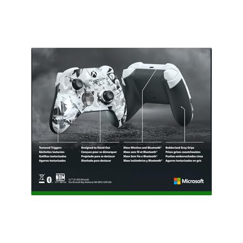 Xbox Wireless Gaming Controller | Storm Breaker Special Edition | Consoles, PCs, TVs, mobile, and more | Textured Grip | Wireless, Bluetooth, USB-C Connectivity - style: Storm Breaker