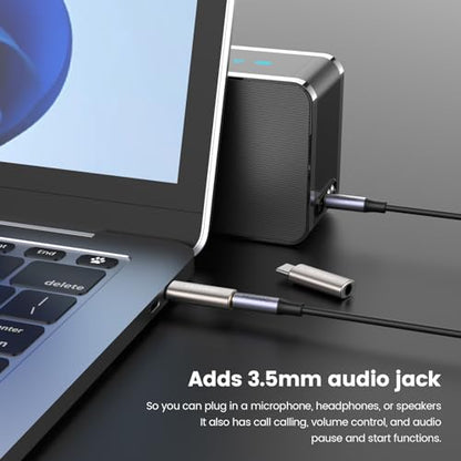 MOSWAG USB C to 3.5mm Headphone Adapter, Wide Compatibility, Plug and Play for Samsung, iPad, Pixel, Huawei | Zinc Alloy Adapter Compatible with iPhone 15 Plus Samsung GalaxyS23 S22 S21 S20 S10 Plus, Ultra S21+, Pixel 7/6, Pad Pro 6 - color: Silver, size: