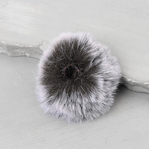 ECSiNG 2pcs Lavalier Microphone Furry Wind Muff Compatible with Diameter of 0.5-1.5cm Clip-on Lavalier Microphones (1.0cm) - size: 0.5-1.5cm
