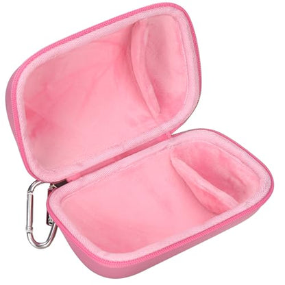 FBLFOBELI Hard Case Compatible with Sony SRS-XB100/SRS-XB12/SRS-XB13 Extra Bass Portable Waterproof Speaker (Case Only) (Pink) - color: Pink