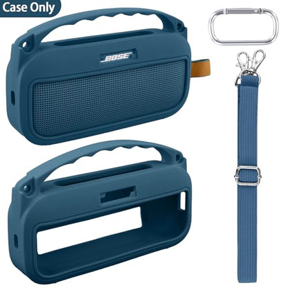 Aenllosi Case for Bose SoundLink Flex Speaker 2nd Speaker, Twilight Blue | EVA Hard Shell, Drop Resistant Protection, Water Resistant Protection, Dust Proof Protection, Protective Case Only - color: Twilight Blue, style: Silicone Cover for Bose SoundLink