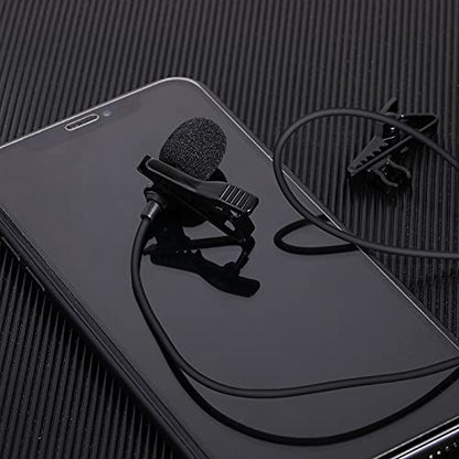 TOODOO 36 Pcs Lapel Microphone Clips Replacement Kit 18 Pieces Lapel Mic Windscreen Foam Covers and 18 Pieces Metal Lav Mic Tie Clips ＆ Plastic Wire Clip for Interview Video