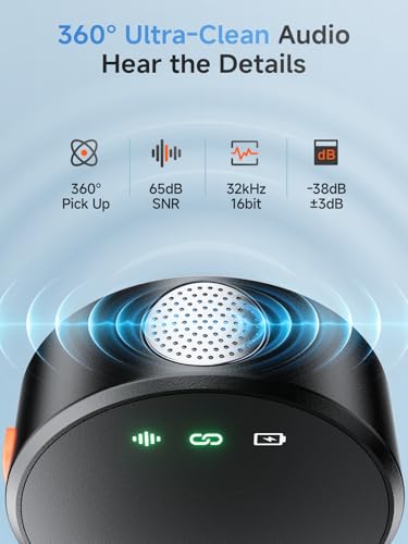 Wireless Lavalier Microphone for iPhone 15/16 & Android with USB-C Plug-Play, Mini Microphone with Noise Reduction, 360° Pickup, 36H Charging Case for Video Recording,Live Streaming, YouTube, TikTok - size: USB-C RX to 2 (With Charging case)