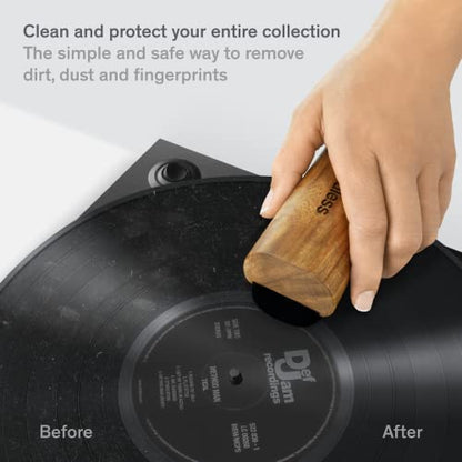 Boundless Audio Vinyl Record Cleaning Kit - 5-in-1 Brushes, Solution & Case | Velvet Record Brush, Carbon Fiber Stylus Cleaner, 2oz Cleaning Solution, Nylon Brush & Metal Storage Case - For Cleaning/Care